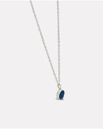Ichu - Oval Opal Necklace