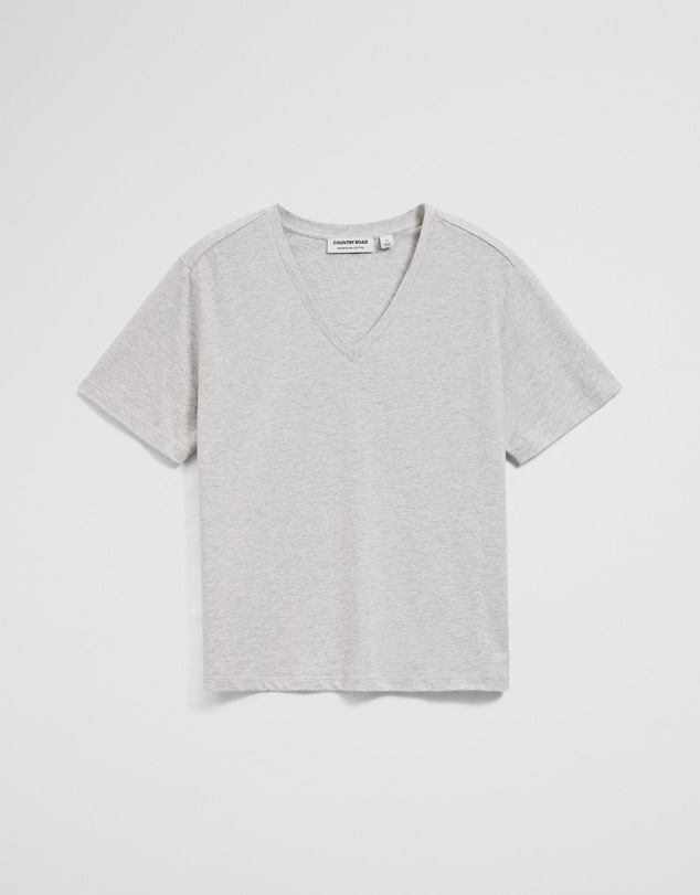 Country Road - Australian Cotton V-neck T-shirt