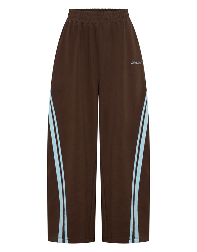 SSAINT - Barrel Trackpant Blue/Brown