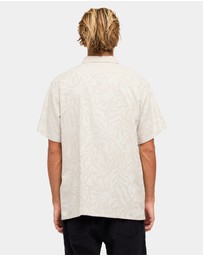 Billabong - Mens Sundays Jacquard Short Sleeve Shirt