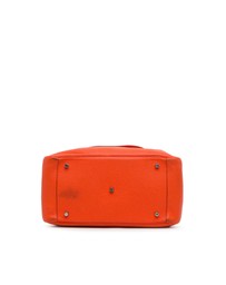 Pre-Loved by Azura Reborn - Pre-Loved hermes Pebbled Leather Handbag with Top Handle and Flap Closure
