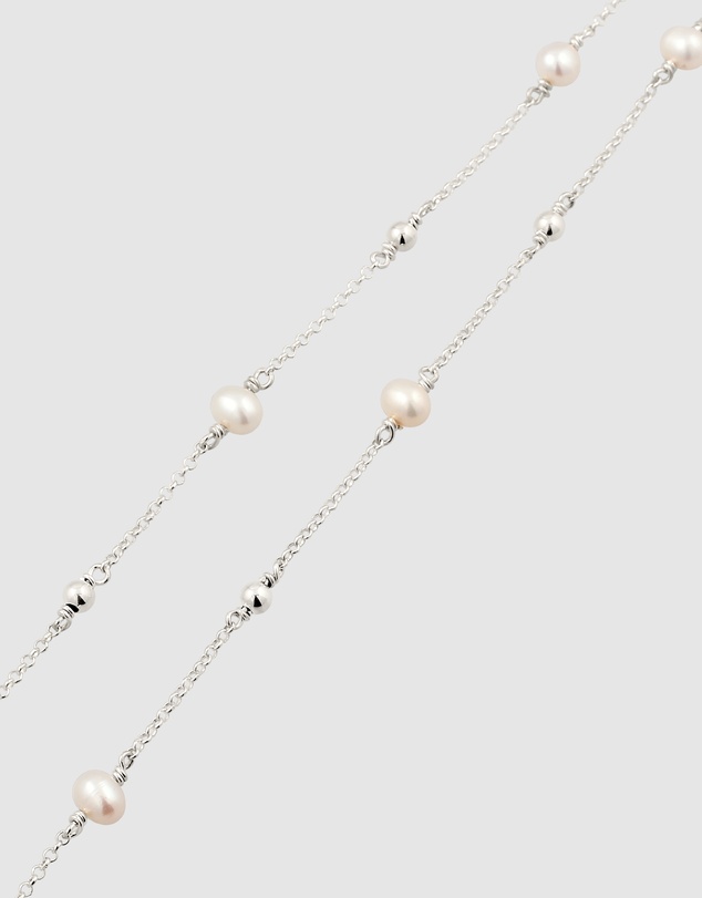 Elli Jewelry - Necklace Pearl 925 Sterling Silver