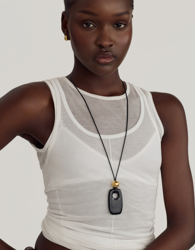 CENDRE - Alma Necklace 18K Gold