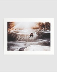 Olive et Oriel - Live To Ride Art Print