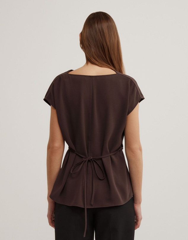 Witchery - Cowl Tie Belt Top