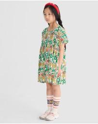 Bobo Choses - Colour Herbalist All Over Woven Dress - Babies-Teens