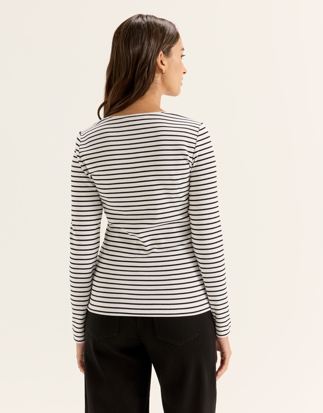 Review - Gia Stripe Top