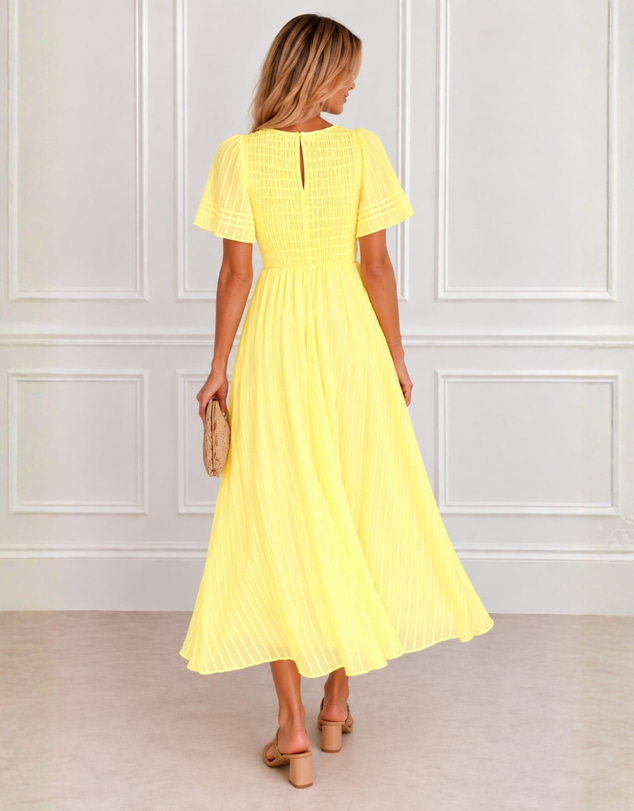 Esther & Co - Iolana Dress - Sunshine