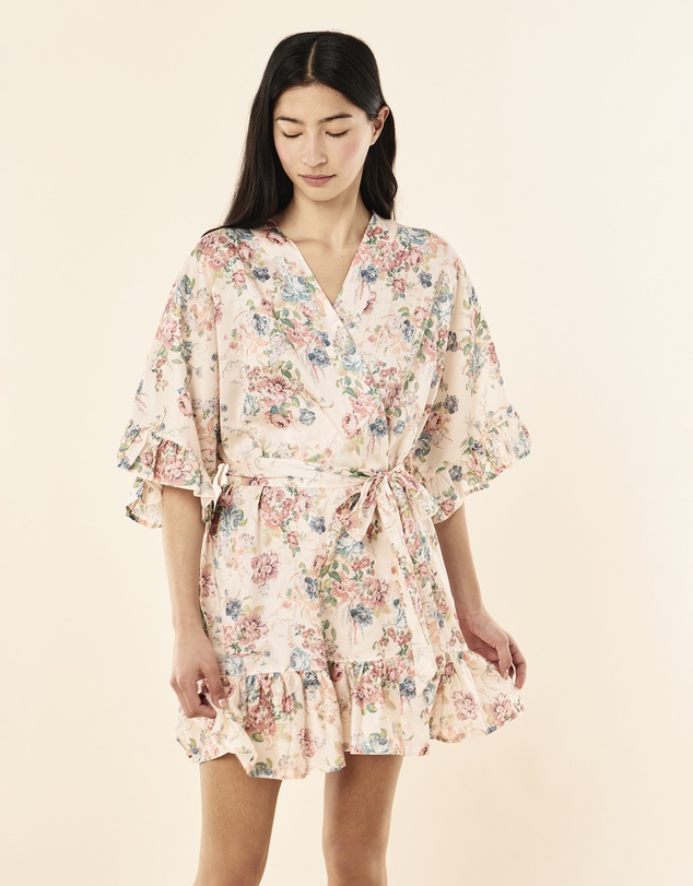 Papinelle - Elise Midi Frill Robe