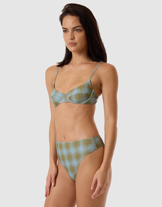 Thrills - Ansley 90s High Cut Bikini Bottoms