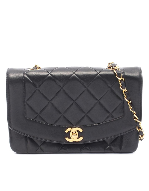 Pre-Loved by Azura Reborn - Pre-Loved Small Lambskin Diana Flap