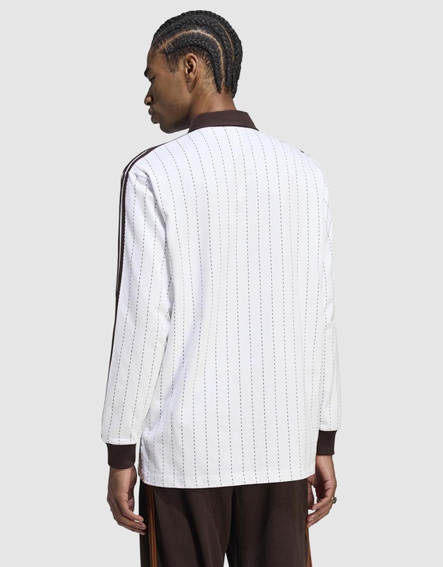 adidas Originals - Pinstripes Long Sleeve Polo