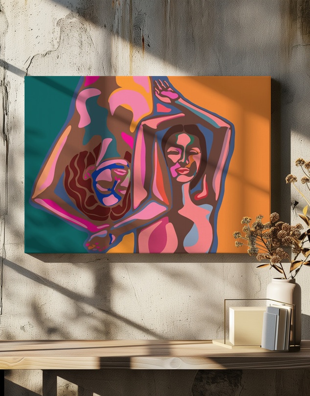 Olive et Oriel - KH Studio - Maria a Karla Ii by Karla Hyman Art Print