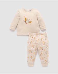 Purebaby - Thick PJ Set -Kids-Babies