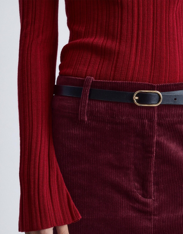 & Other Stories - Rib-Knit Wool Boatneck Top