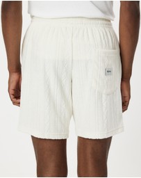 Rhythm - Stripe Jacquard Jam Shorts - ICONIC EXCLUSIVE