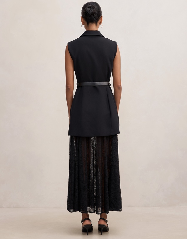 Forever New Petite - Shanae Petite Lace Sleeveless Dress