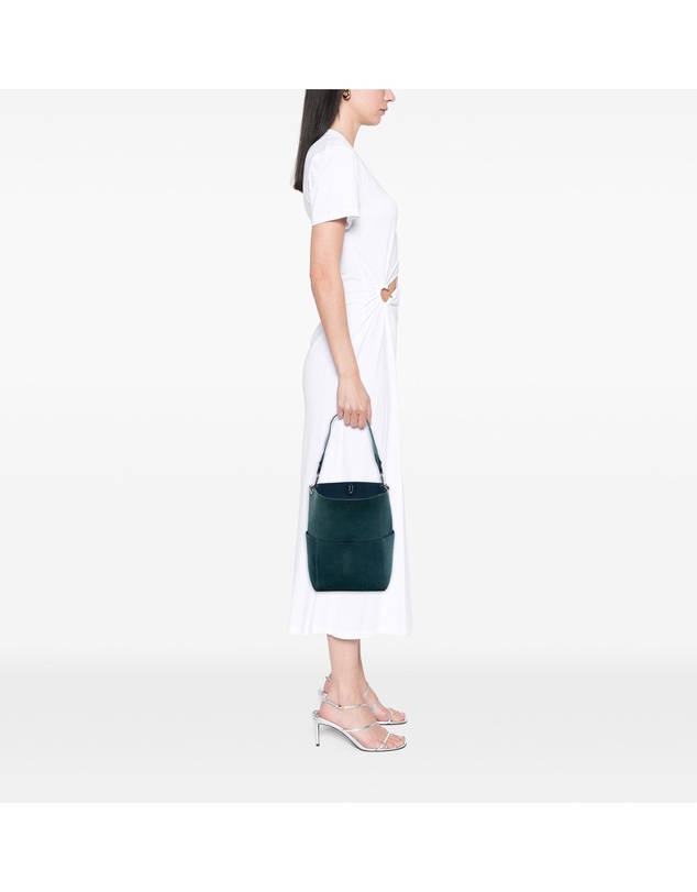 Pre-Loved by Azura Reborn - Pre-Loved Medium Suede Seau Sangle Bucket Bag