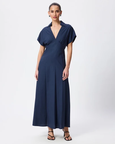 Tussah - Melanie Collared Shirt Dress