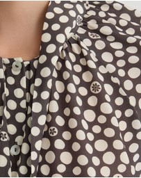 Oxford - Simone Tie Neck Shirt