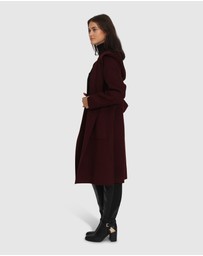 Belle & Bloom - Walk This Way Wool Blend Oversized Coat
