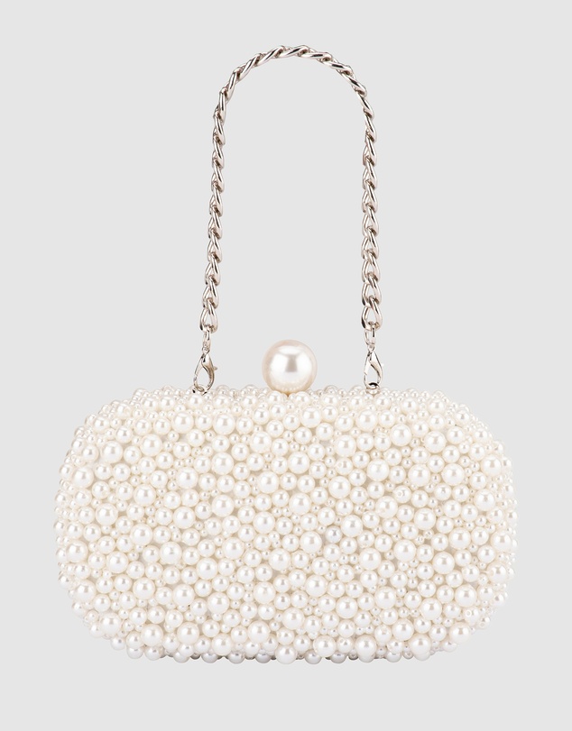 Olga Berg - Valentina Pearl Clutch