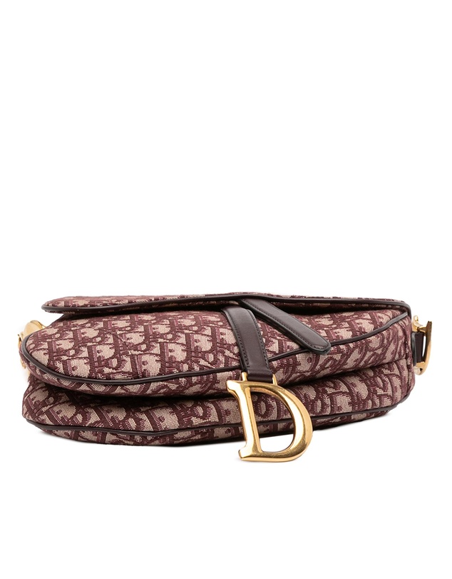 Pre-Loved by Azura Reborn - Pre-Loved Oblique Canvas Saddle Bag