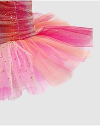 Pink Poppy - Vibrant Vacation Party Tutu