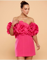 CATHERINE FERRARO - Daphne Off Shoulder Mini Dress