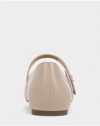Vionic - Alameda Mary-Jane Flat - Oatmeal