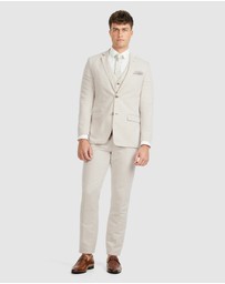 Tarocash - Jae Slim Linen Suit Jacket