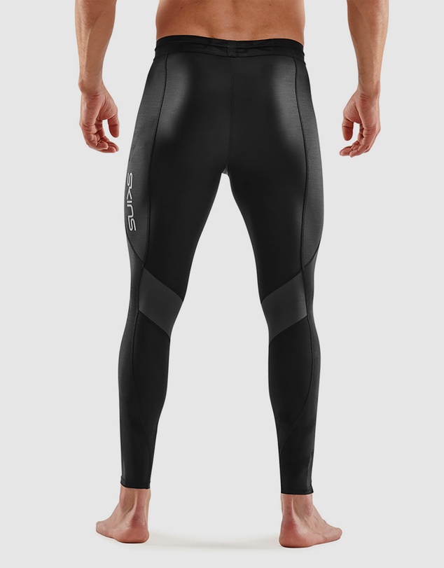 SKINS - SKINS Compression Men's Series-3 Activewear Recovery Long Tight BLK/GRAPH