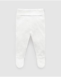 Purebaby - Ess Pointelle Legging-Babies