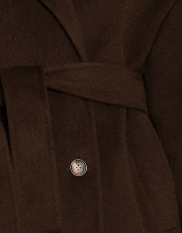 Belle & Bloom - Boss Girl Double Breasted Lined Wool Coat