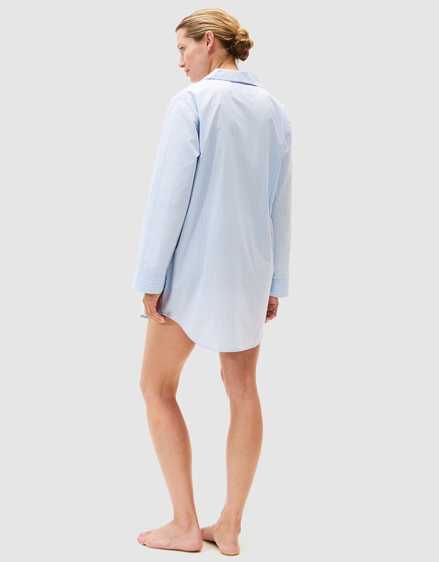 Tommy Hilfiger - Pyjama Longsleeve Stripe Poplin Shirtdress