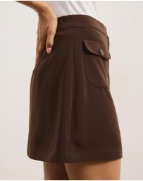 Atmos&Here - Vaila Patch Pocket Mini Skirt