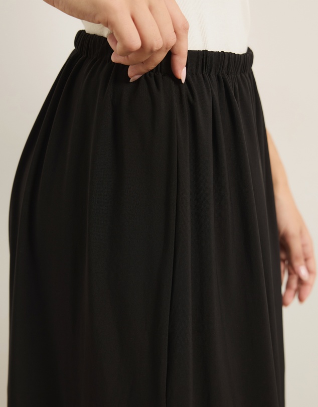 Atmos&Here - Bree Mesh Maxi Skirt With Side Split