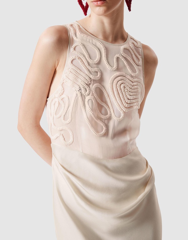& Other Stories - Embroidered Maxi Dress