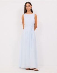 Calli - Malik Tucked Maxi Dress