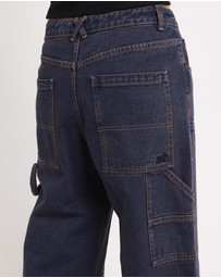 Neon Hart - Baggy Double Knee Carpenter Denim Jeans