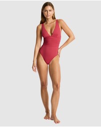 Sea Level Australia - De Luxe Plunge Longline One Piece