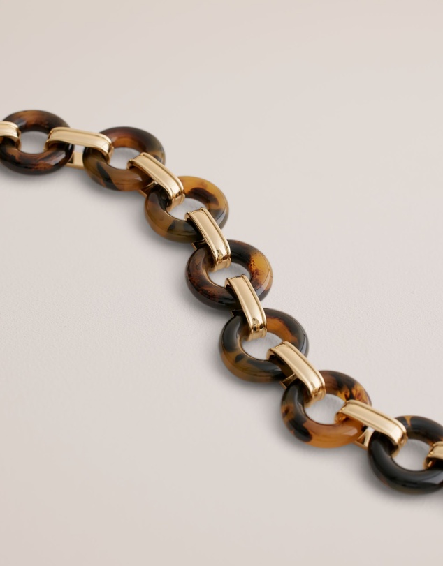 Trenery - Kaia Necklace in Tortoise Shell
