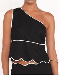 Petal & Pup - Lacy Pant Set - Black