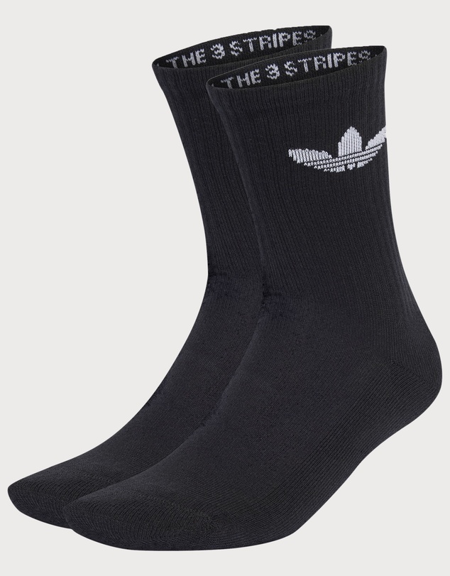 adidas Originals - Trefoil Cushion Crew Socks 3 Pairs Unisex
