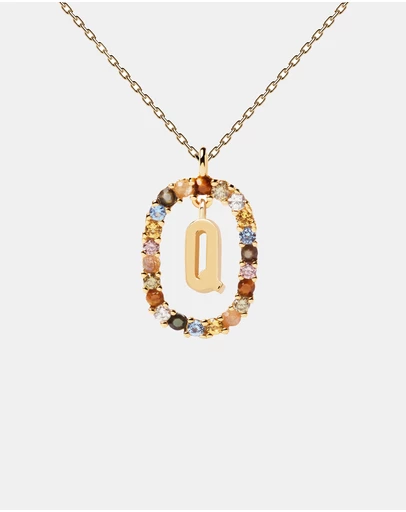 PDPAOLA - Letter Q Necklace