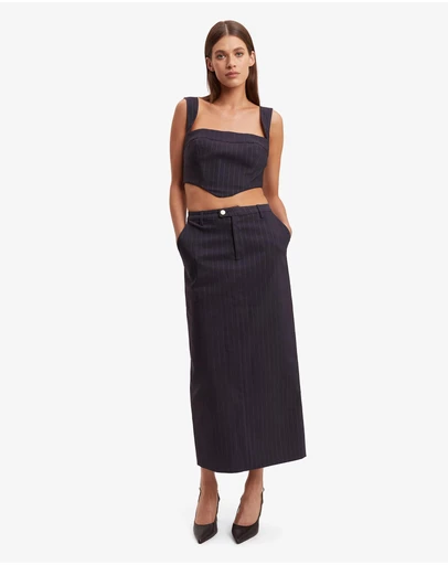 Bardot - Sian Pin Stripe Bustier
