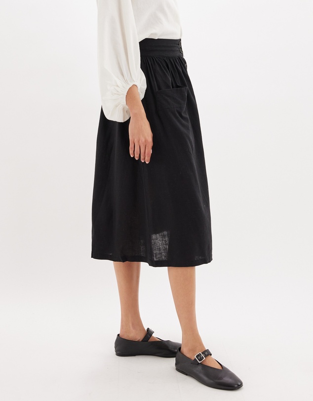 Amelius - Fantine Buttoned Skirt