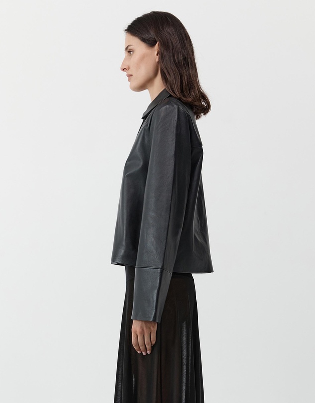 St. Agni - Leather Minimal Jacket