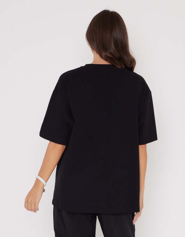 ALEXANDRA - Echo T-Shirt Black