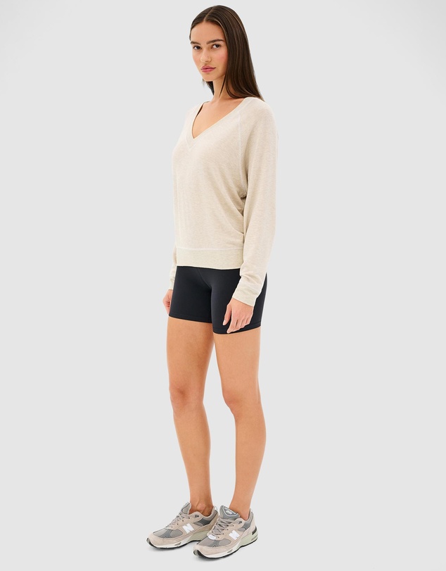 Splits59 - Bennie Fleece V-Neck Sweatshirt